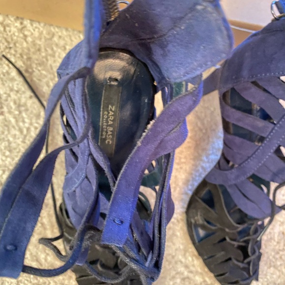 ZARA - SANDALIA ABOTINADA - SIZE 9 - Picture 6 of 8